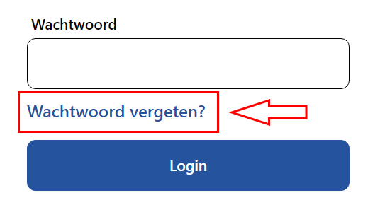 Wachtwoord vergeten